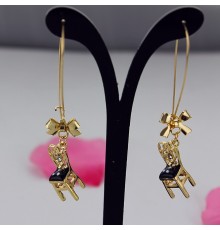 Ohrringe Ausgefallene  in Sessel-Form – Ein echter Hingucker!