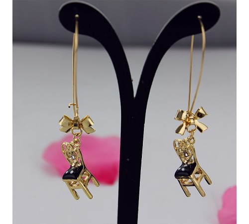 Ohrringe Ausgefallene  in Sessel-Form – Ein echter Hingucker!