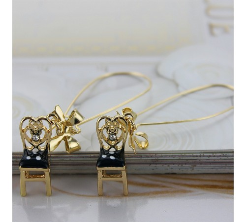 Ohrringe Ausgefallene  in Sessel-Form – Ein echter Hingucker!