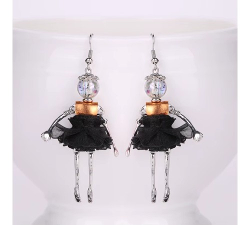 Ohrringe Ausgefallene Puppen Ohrringe Gold Schwarz – Ein Hauch von Extravaganz Ohrringe Ausgefallene Puppen Ohrringe Gold Schwarz – Ein Hauch von Extravaganz