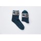 Socken Luxuriöse mit Lurex, Pailletten & Stickerei – Ein echter Blickfang! Size: 36-40