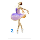 Brosche Ballett Tänzerin – Stilvoll & Elegant