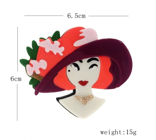 Brosche Extravagante Sara Design Brosche Französische Style Brosche Extravagante Sara Design Brosche Französische Style