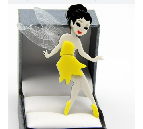 Brosche Extravagante Elfy Design Brosche Französische Style Brosche Extravagante Elfy Design Brosche Französische Style