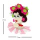 Brosche Extravagante Design Brosche Französische Style Mary