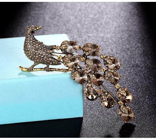 Brosche Feuervogel Exklusive Vintage Ein Statement Schmuckstück Brosche Feuervogel Exklusive Vintage Ein Statement Schmuckstück