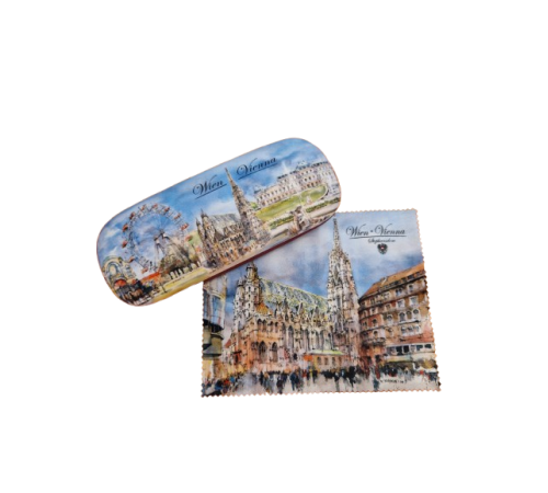 Brillenetui-Set „Symbole von Wien“ – Ein Stück Wiener Geschichte für den Alltag! Brillenetui-Set „Symbole von Wien“ – Ein Stück Wiener Geschichte für den Alltag!