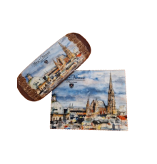 Brillenetui-Set „Symbole von Wien“ – Ein Stück Wiener Geschichte für den Alltag!