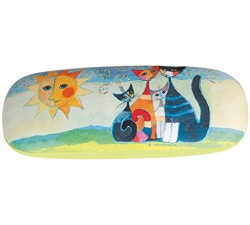 Brillenetui-Set „Cats“ von Rosina Wachtmeister – Kunstvolle Eleganz für Katzenliebhaber!