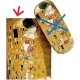 Brillenputztuch "Der Kuss" von Gustav Klimt - Mikrofaser Reinigungstuch