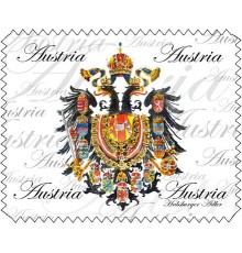 Brillenputztuch Österreichisches Wappen - Mikrofaser Reinigungstuch