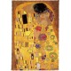 Brillenputztuch "Der Kuss" von Gustav Klimt - Mikrofaser Reinigungstuch