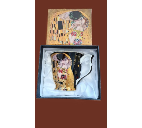 Tasse Gustav Klimt  'Der Kuss' – Porzellantasse