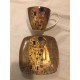 Tasse Gustav Klimt Tassen-Set 'Der Kuss' – Porzellantasse mit Untertasse
