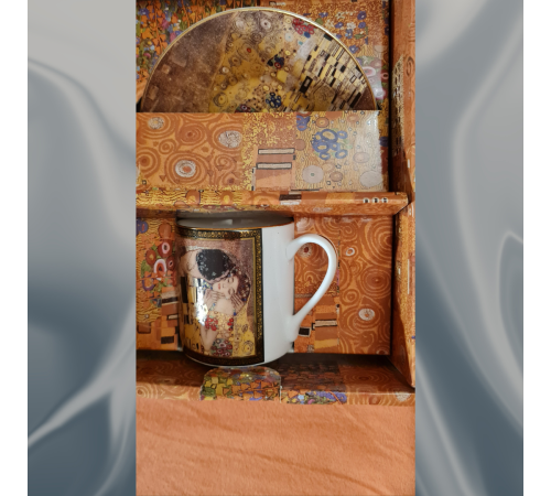 Espresso Tasse Set – Klimt Der Kuss 
