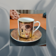 Espresso Tasse Set – Klimt Der Kuss