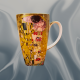 Becher Porzellan 500 ml – Klimt Der Kuss Gold