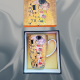 Becher Porzellan 500 ml – Klimt Der Kuss Gold