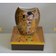 Vase Gustav Klimt  'Der Kuss' – Edle Keramikvase in Geschenkbox