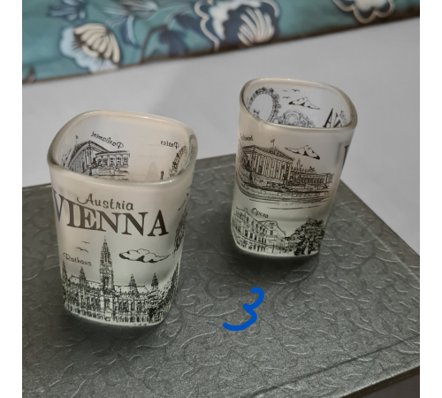 2er SET Schnaps-, Wodka- oder Grappa-Gläser