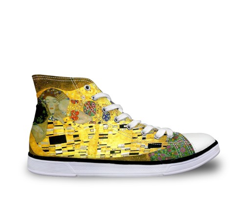 Sneakers Limited Edition – mit Klimt Kuss Sneakers Limited Edition – mit Klimt Kuss