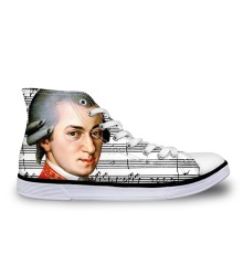 Sneakers Limited Edition – Mozart und Noten
