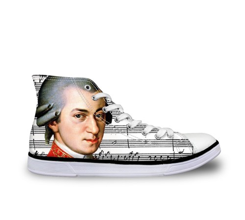 Sneakers Limited Edition – Mozart und Noten