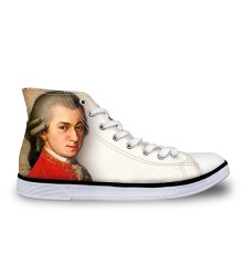 Sneakers Limited Edition – mit Mozart  Old Style