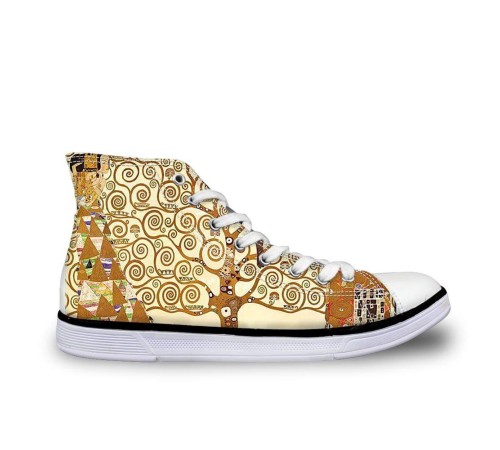 Sneakers Limited Edition – mit Klimt-Motiven Lebensbaum Hoch Sneakers Limited Edition – mit Klimt-Motiven Lebensbaum Hoch