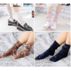 Socken Luxuriöse Velours – Weich, elegant & stilvoll one size