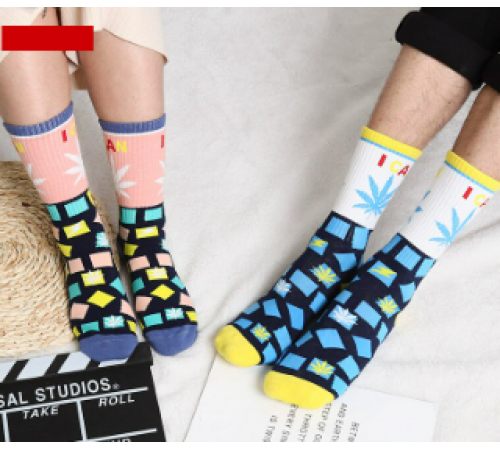 Socken SET Abstract Canabis Set 2 Paar Size. 38-44 Socken SET Abstract Canabis Set 2 Paar Size. 38-44