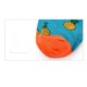 Socken Ananas Turkis mit Obstmotiven Size: 38-43
