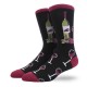 Socken mit Rotwein-Motiv – Für Genießer & Weinliebhaber Size 39-44