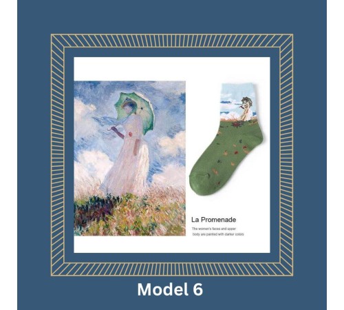Socken Kunst-Sneaker-Socken bunt – Motive Van Gogh, Klimt, Munch & da Vinci Size 37-43 Socken Kunst-Sneaker-Socken bunt – Motive Van Gogh, Klimt, Munch & da Vinci Size 37-43