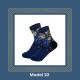 Socken Kunst-Sneaker-Socken bunt – Motive Van Gogh, Klimt, Munch & da Vinci Size 37-43