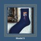 Socken Kunst-Sneaker-Socken bunt – Motive Van Gogh, Klimt, Munch & da Vinci Size 37-43