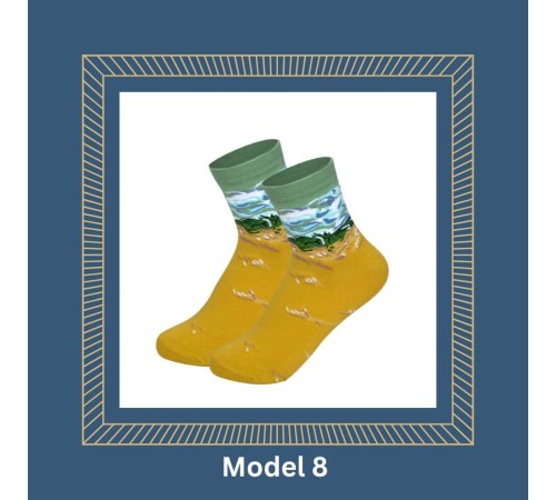 Socken Kunst-Sneaker-Socken bunt – Motive Van Gogh, Klimt, Munch & da Vinci Size 37-43 Socken Kunst-Sneaker-Socken bunt – Motive Van Gogh, Klimt, Munch & da Vinci Size 37-43