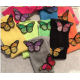 Socken mit 3D-Effekt – Schmetterlinge als Highlight!