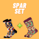 Socken Abstract Size. 38-44