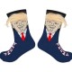 Socken Tump mit Kunsthaaren – Lustige Statement-Socken