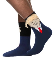 Socken Tump mit Kunsthaaren – Lustige Statement-Socken