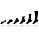 Socken Kunst-Sneaker-Socken bunt – Motive Van Gogh, Klimt, Munch & da Vinci Size 37-43