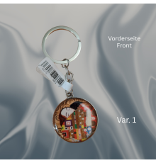  Schlüsselanhänger mit Charme Katzen, Mozart, Klimt Wachmeister