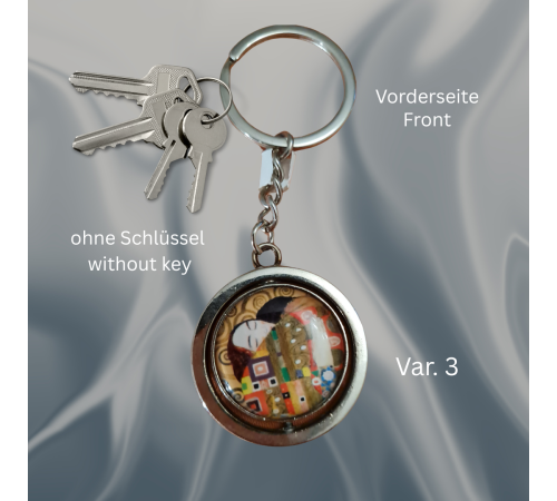 Schlüsselanhänger mit Charme Katzen, Mozart, Klimt Wachmeister Schlüsselanhänger mit Charme Katzen, Mozart, Klimt Wachmeister