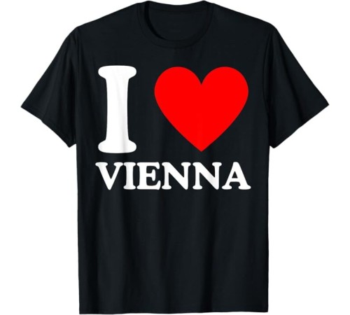 T-shirt I Love Vienna