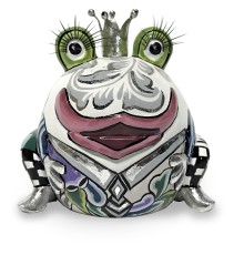 Froschkönig Marvin, weiss 4437
