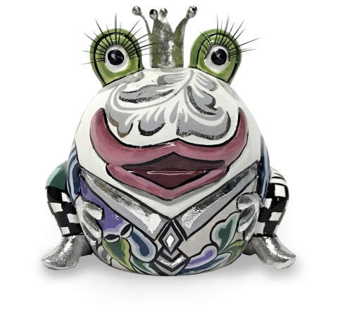 Froschkönig Marvin, weiss 4437 Froschkönig Marvin, weiss 4437