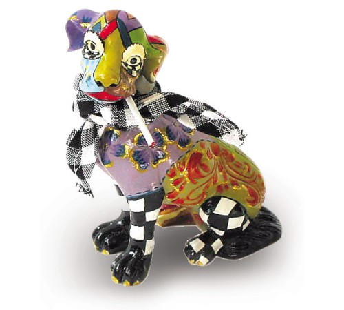 Hund Scottie sitzend 4646 Hund Scottie sitzend 4646